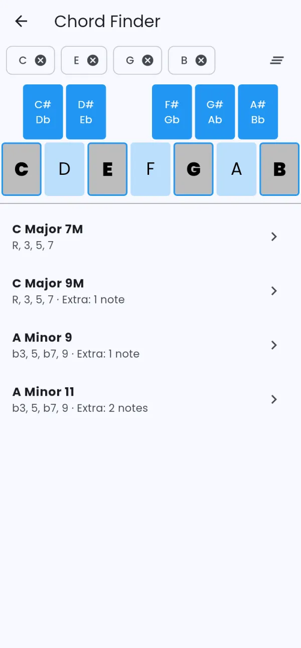The Chord Finder
